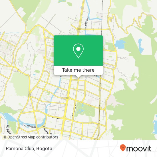 Ramona Club map