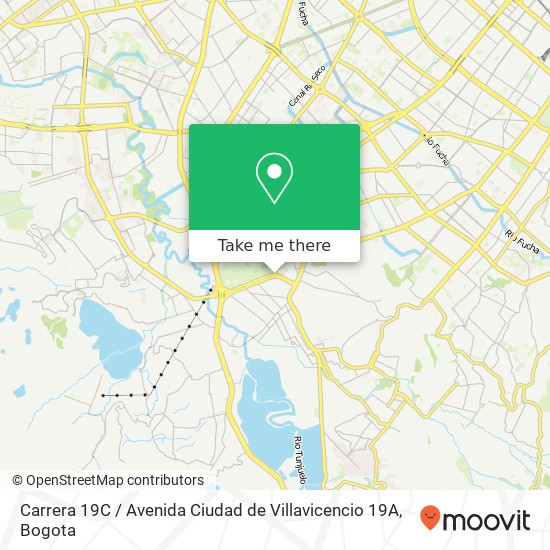 Carrera 19C / Avenida Ciudad de Villavicencio 19A map