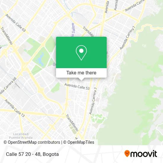 Calle 57 20 - 48 map