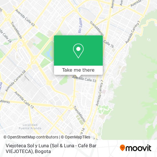 Viejoteca Sol y Luna (Sol & Luna - Café Bar VIEJOTECA) map