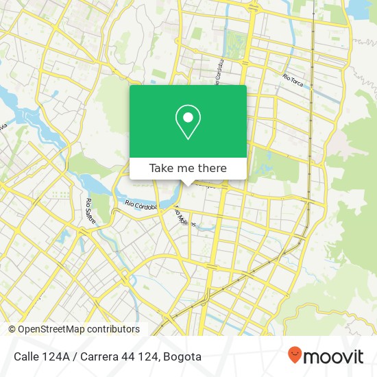 Calle 124A / Carrera 44 124 map