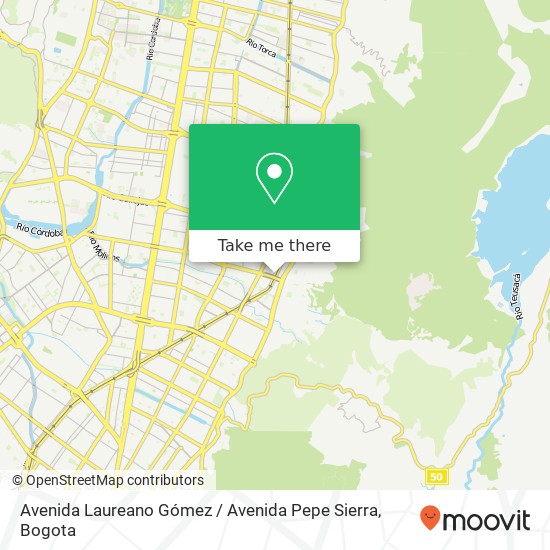 Avenida Laureano Gómez / Avenida Pepe Sierra map