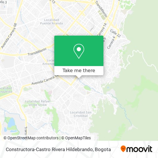 Constructora-Castro Rivera Hildebrando map