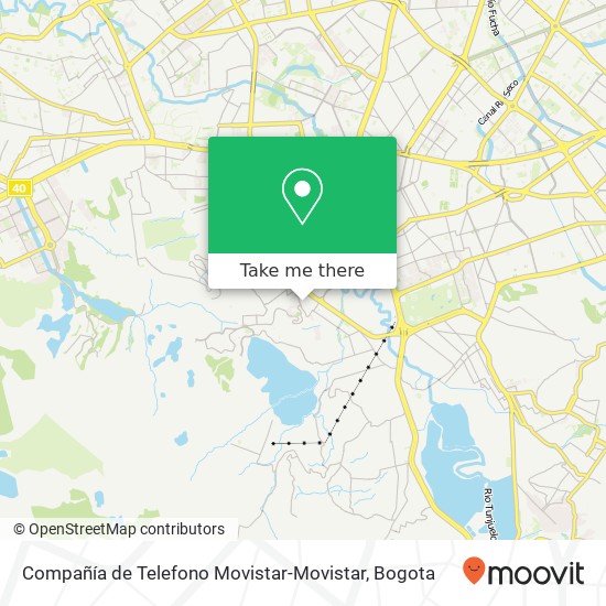 Compañía de Telefono Movistar-Movistar map