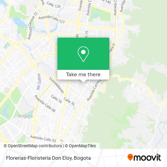 Florerias-Floristería Don Eloy map