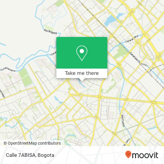 Calle 7ABISA map