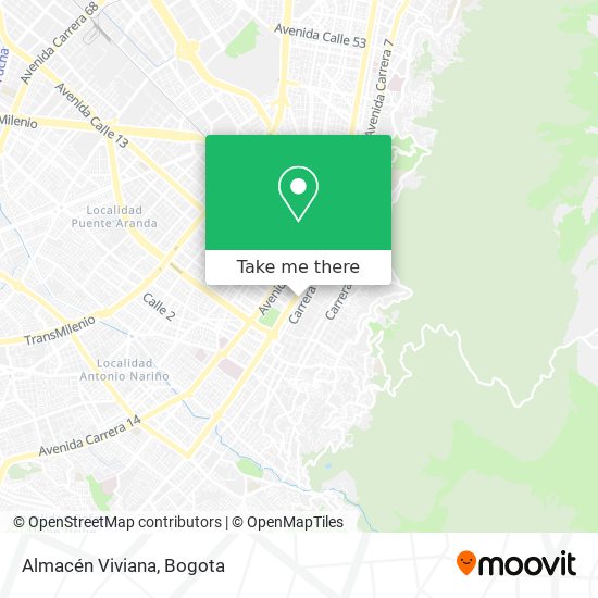 Mapa de Almacén Viviana