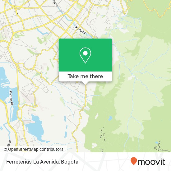 Ferreterias-La Avenida map