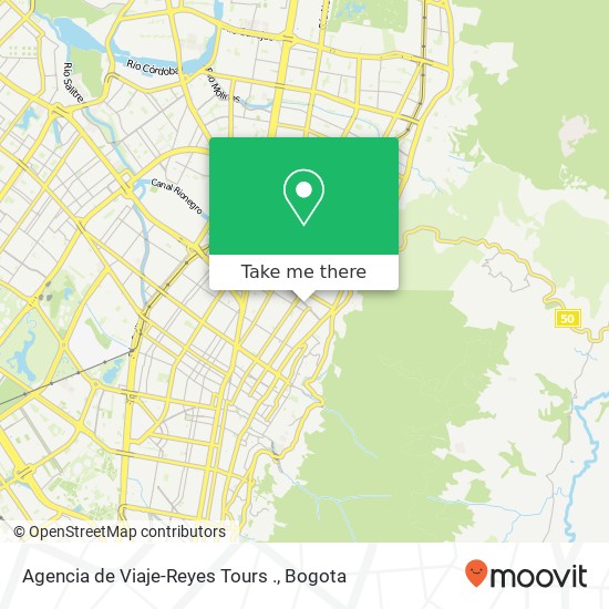 Agencia de Viaje-Reyes Tours . map