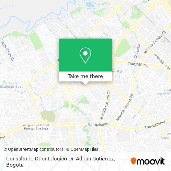 Consultorio Odontologico Dr. Adrian Gutierrez map