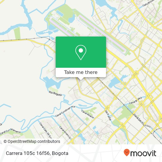 Mapa de Carrera 105c 16f56