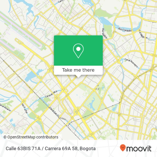 Calle 63BIS 71A / Carrera 69A 58 map