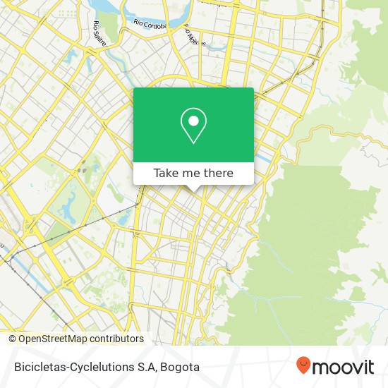 Mapa de Bicicletas-Cyclelutions S.A