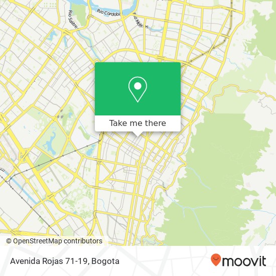 Avenida Rojas 71-19 map