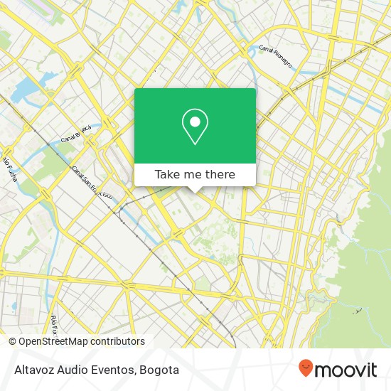 Altavoz Audio Eventos map