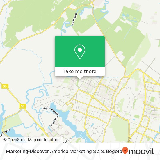 Marketing-Discover America Marketing S a S map