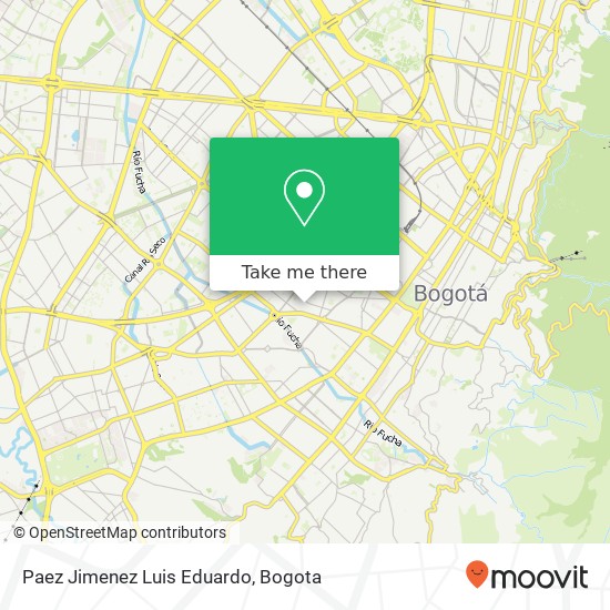 Paez Jimenez Luis Eduardo map