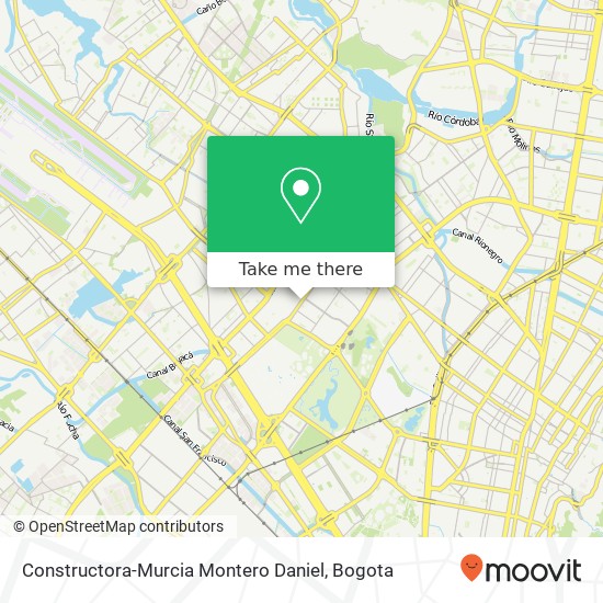 Constructora-Murcia Montero Daniel map
