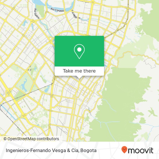 Ingenieros-Fernando Vesga & Cia map