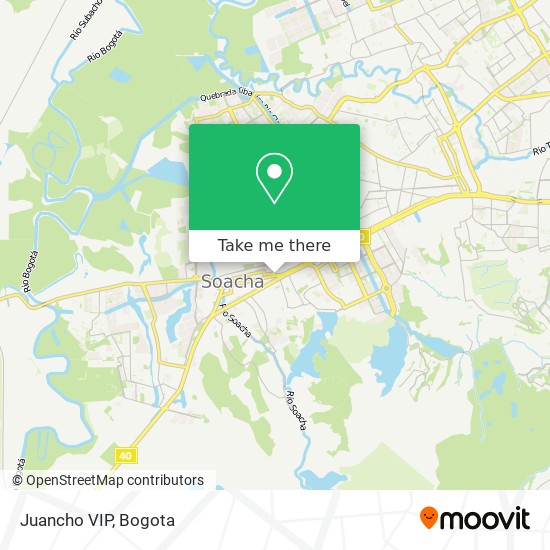 Juancho VIP map