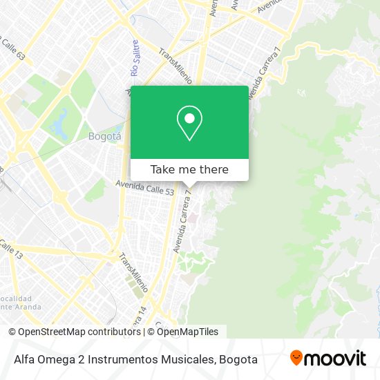 Alfa Omega 2 Instrumentos Musicales map