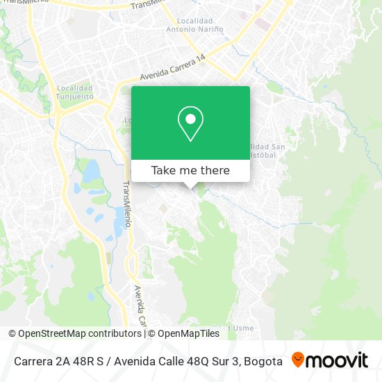 Carrera 2A 48R S / Avenida Calle 48Q Sur 3 map