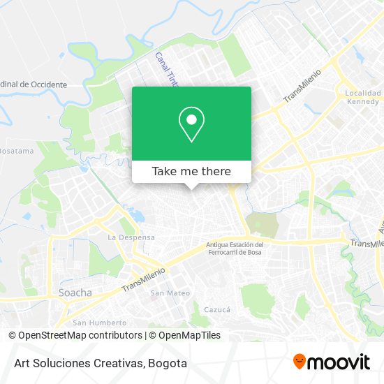Art Soluciones Creativas map