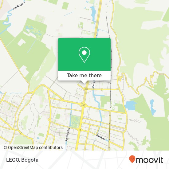 LEGO map