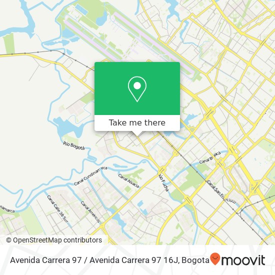 Avenida Carrera 97 / Avenida Carrera 97 16J map