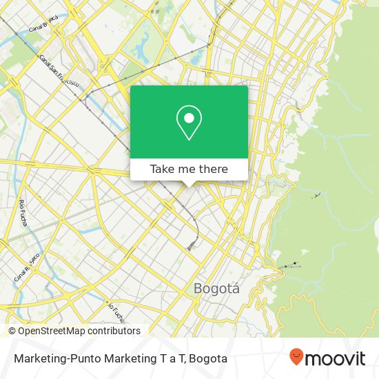 Marketing-Punto Marketing T a T map