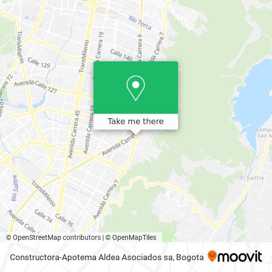 Constructora-Apotema Aldea Asociados sa map