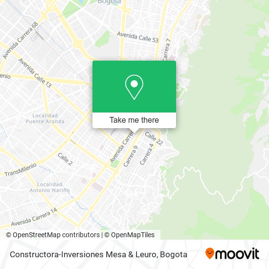 Constructora-Inversiones Mesa & Leuro map
