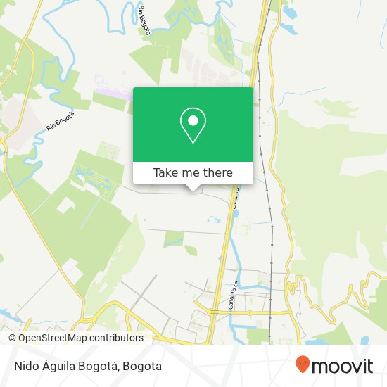 Nido Águila Bogotá map