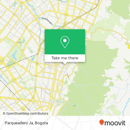 Parqueadero Ja map