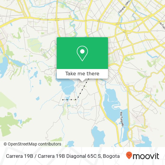 Carrera 19B / Carrera 19B Diagonal 65C S map