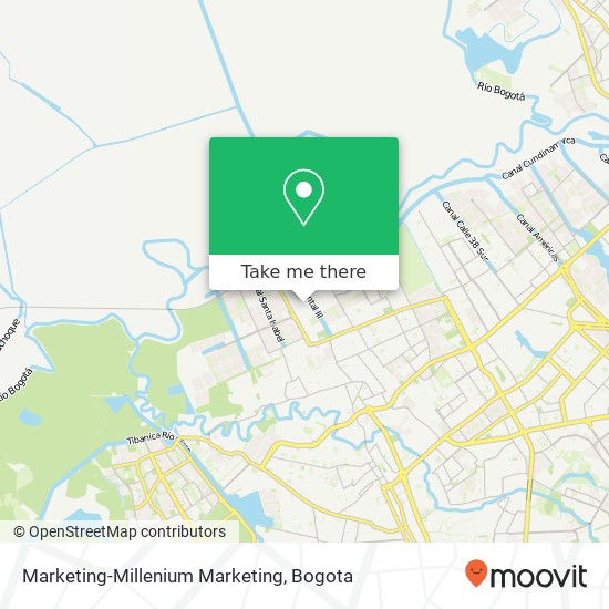 Marketing-Millenium Marketing map