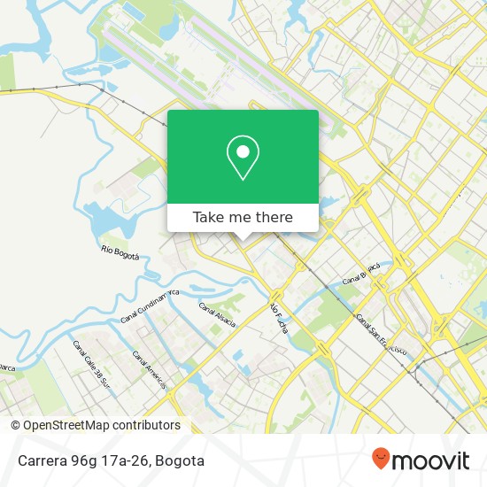 Mapa de Carrera 96g 17a-26