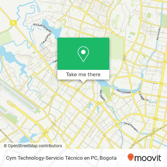 Mapa de Cym Technology-Servicio Técnico en PC