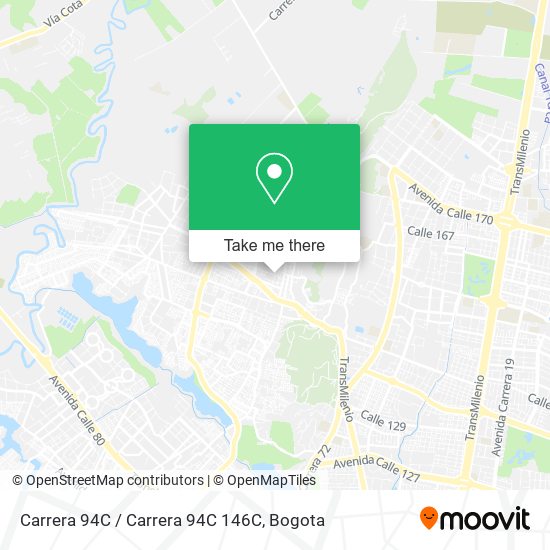 Carrera 94C / Carrera 94C 146C map