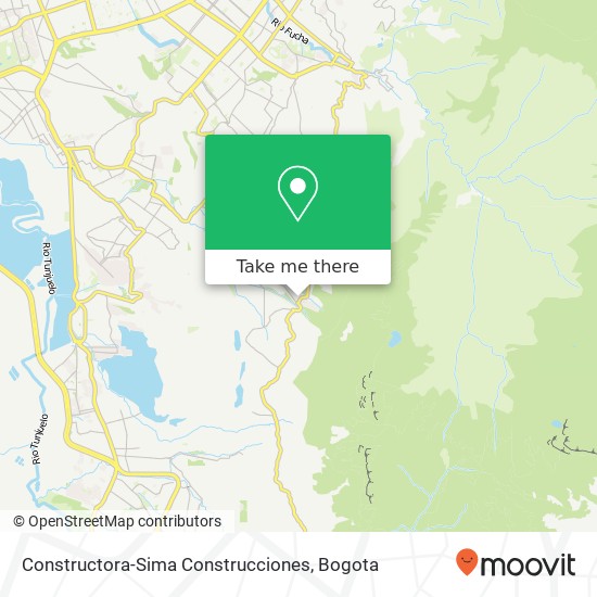 Constructora-Sima Construcciones map