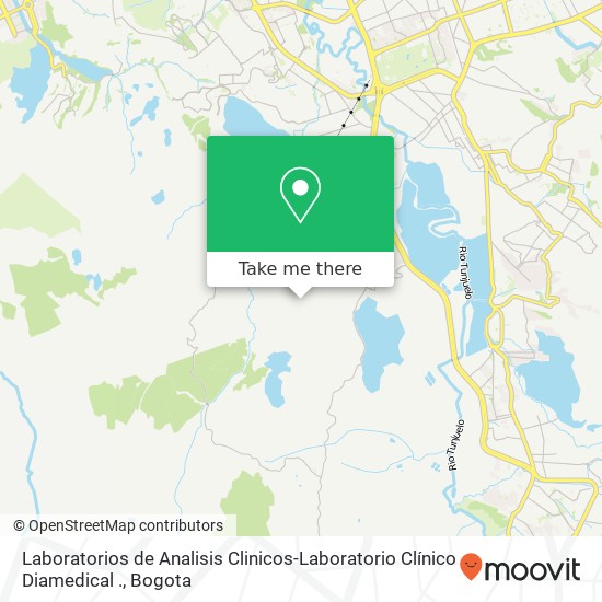 Mapa de Laboratorios de Analisis Clinicos-Laboratorio Clínico Diamedical .