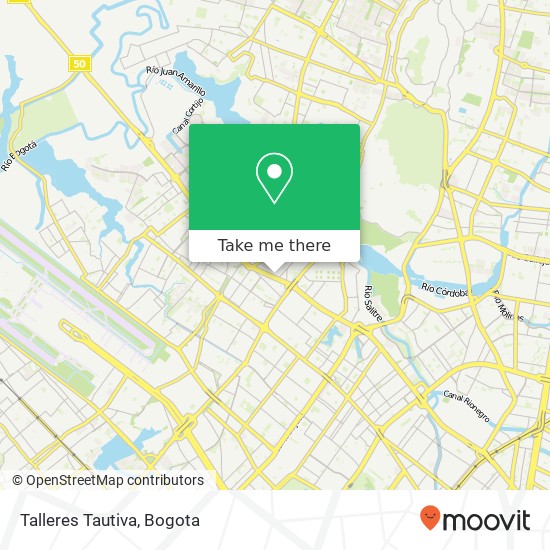 Mapa de Talleres Tautiva