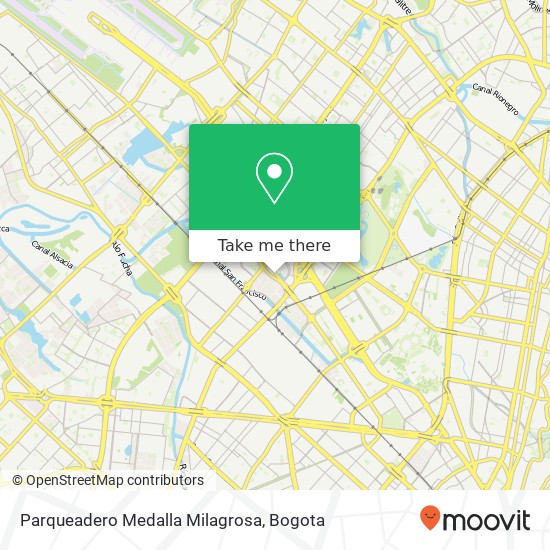 Parqueadero Medalla Milagrosa map