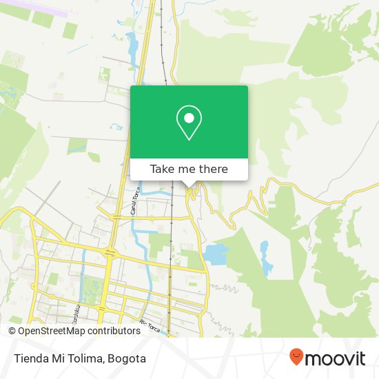 Tienda Mi Tolima map