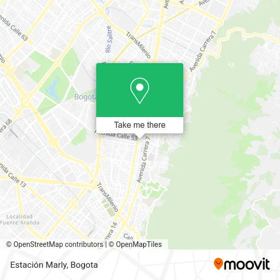 Estación Marly map