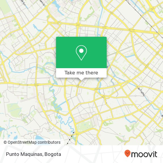 Punto Maquinas map