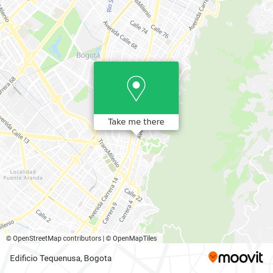 Mapa de Edificio Tequenusa