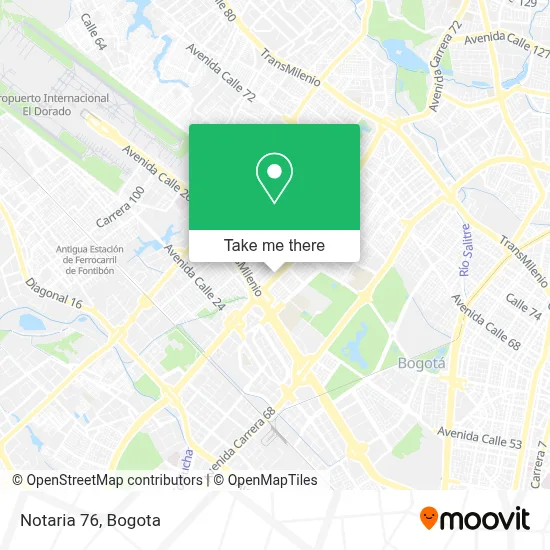 Notaria 76 map