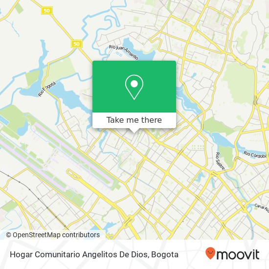 Hogar Comunitario Angelitos De Dios map