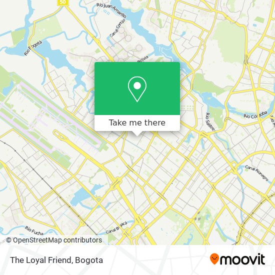 The Loyal Friend map